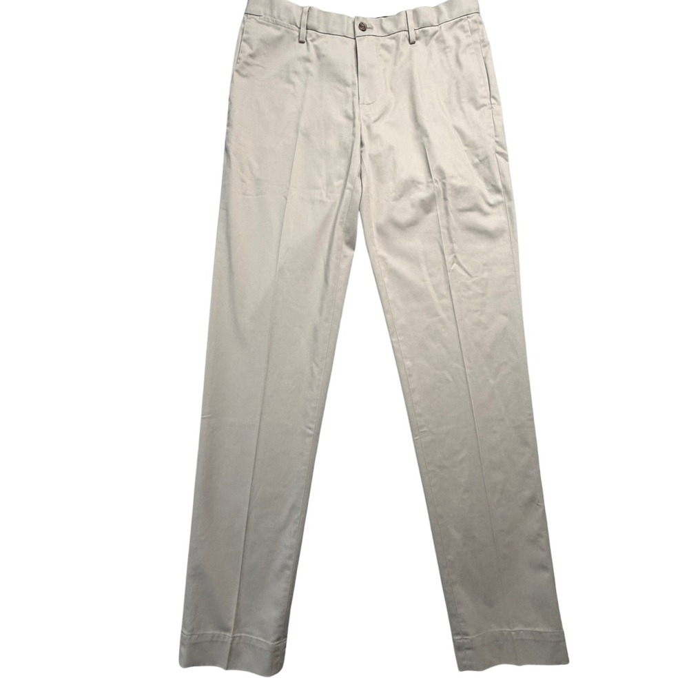 Brooks Brothers Advantage Chino Soho Fit Khaki Pants 34x34 NEW